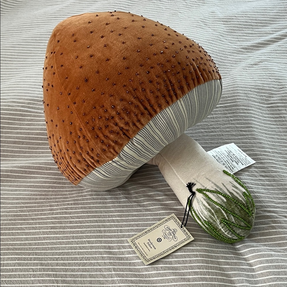 John Derian x Target Mushroom Pillow